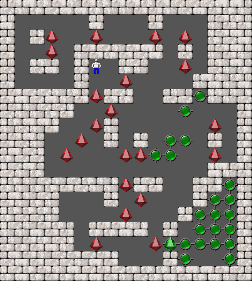 Sokoban Bugs1005 collections level 989